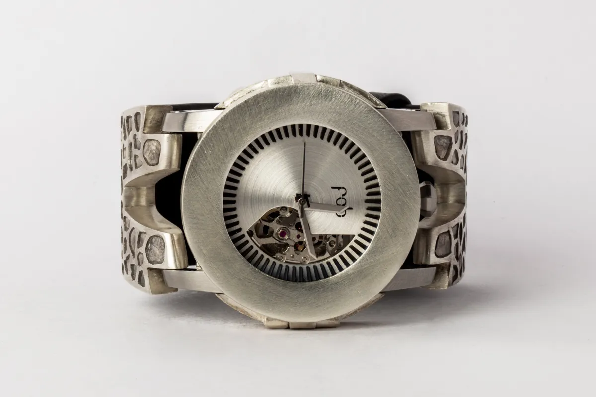 P4—FOB Watch #2329 (Case, Hyperstrap-V [Mega Pavé, Buckle], Oblivion, MA-MA+DIA-NG) sold by Parts of Four