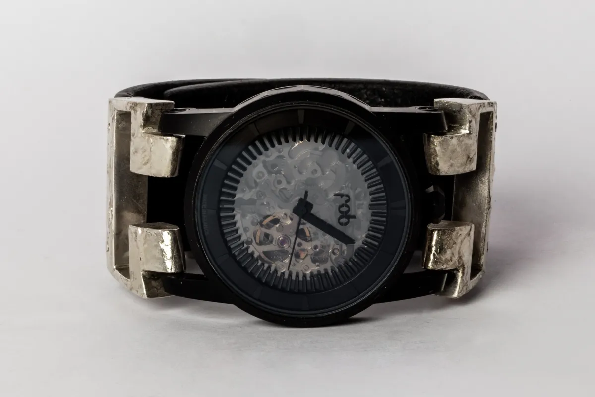 P4—FOB Watch #419 (Hyperstrap-T [Studs], Black Matte, MA10KW-NG) sold by Parts of Four