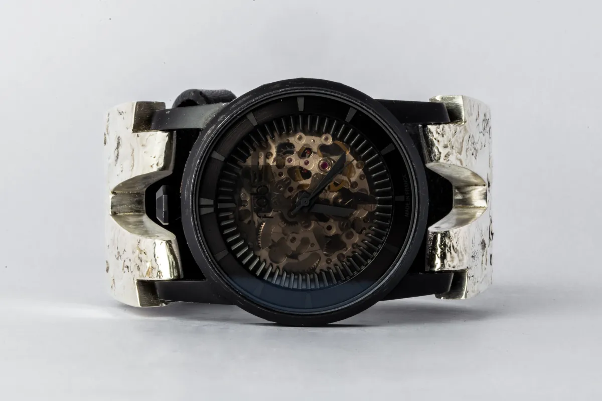 P4—FOB Watch #371 (Hyperstrap-V [Buckle], Black Matte, MA10KW-NG) sold by Parts of Four