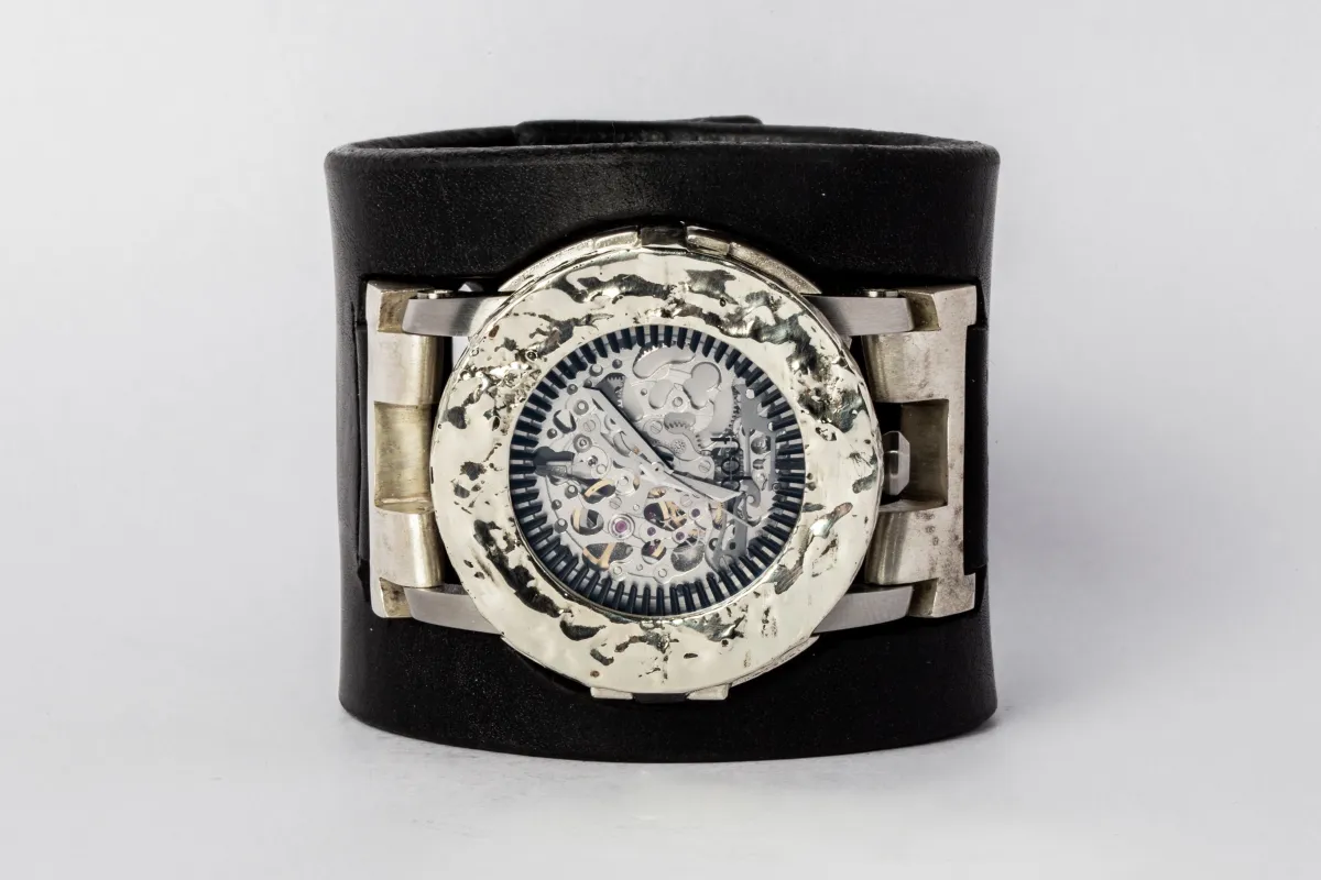 P4—FOB Watch #222 (Case, Restraint, Silver Skeleton, MA10KW-MA-NG) sold by Parts of Four