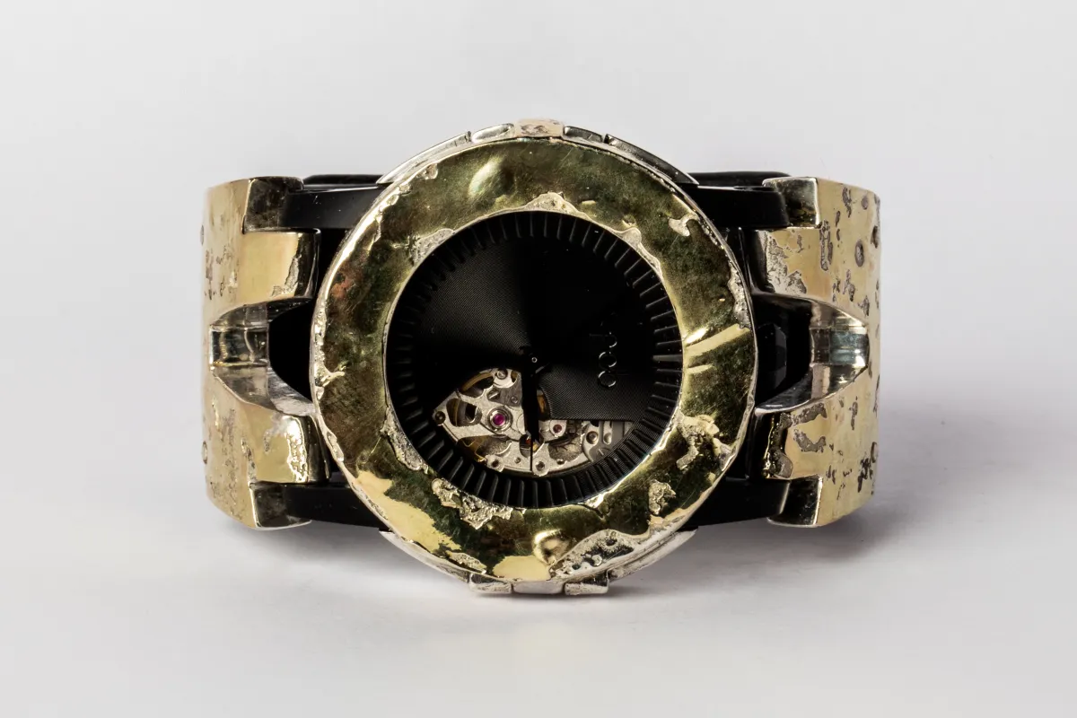 P4—FOB Watch #128 (Case, Hyperstrap-V [Studs], Phantom, PA18K-PA18K-NG) sold by Parts of Four