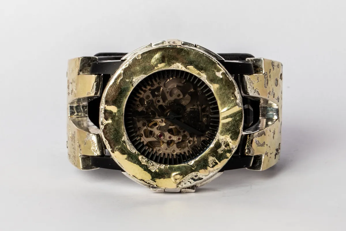 P4—FOB Watch #127 (Case, Hyperstrap-V [Studs], Black Matte, PA18K-PA18K-NG) sold by Parts of Four