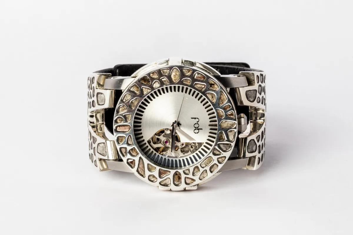 P4—FOB Watch #121 (Case [Mega Pavé], Hyperstrap-V [Mega Pavé, Studs], Oblivion, PA+DIA-PA+DIA-NG) sold by Parts of Four