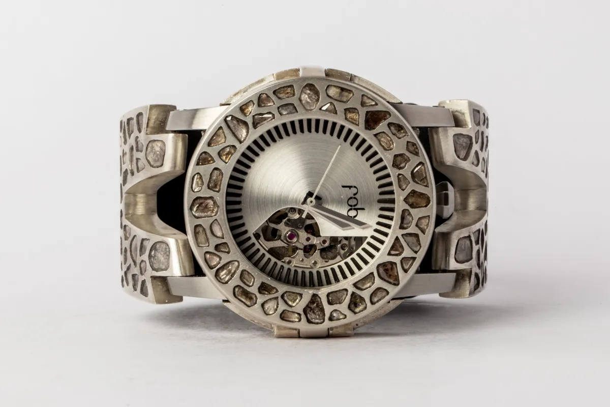 P4—FOB Watch #145 (Case [Mega Pavé], Hyperstrap-V [Mega Pavé, Buckle], Oblivion, MA+DIA-MA+DIA-NG) sold by Parts of Four