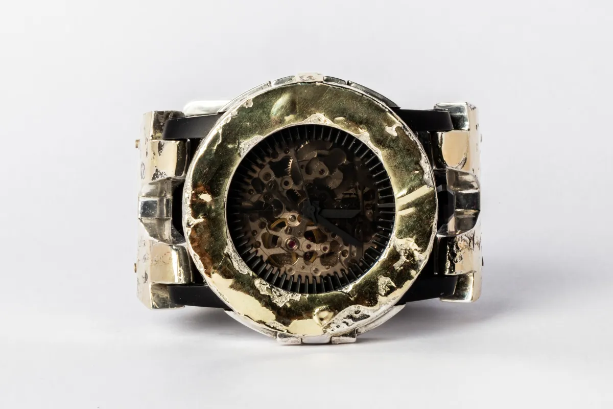 P4—FOB Watch #159 (Case, Hyperstrap-V [Buckle], Black Matte, PA18K-PA18K-NG) sold by Parts of Four