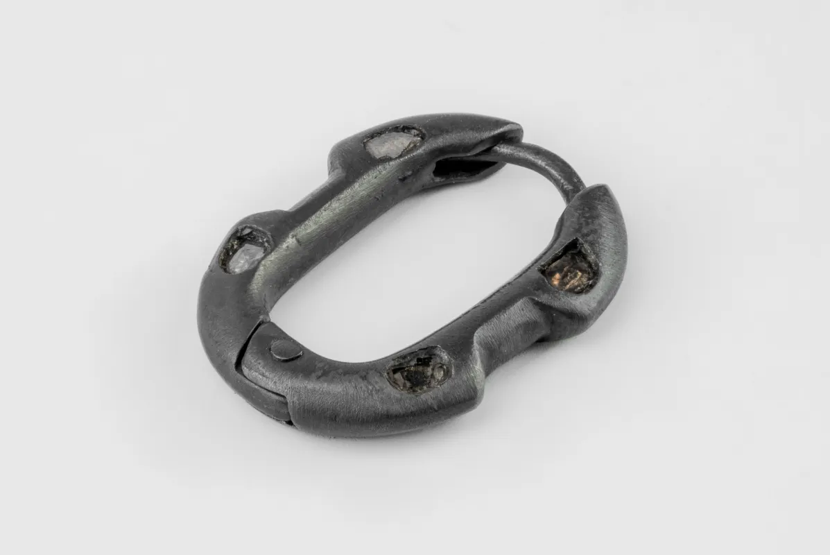 Deco Earring (Extra Small, 0.4 CT, 8 Diamond Slabs, KA+DIA) sold by Parts of Four