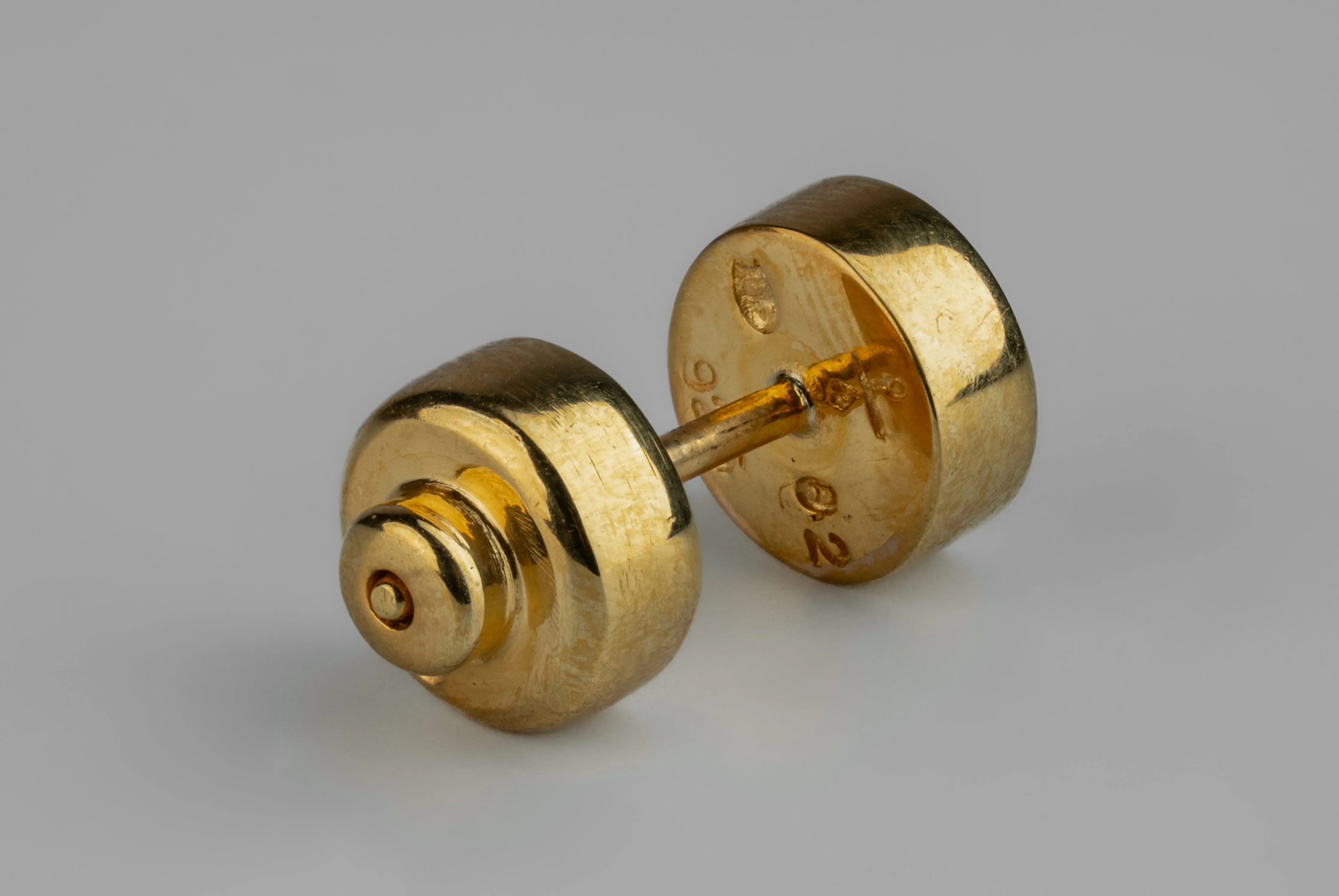 Stud Earring (0.2 CT, Ruby Slice, YGA+RUB) sold by Parts of Four product image thumbnail 2