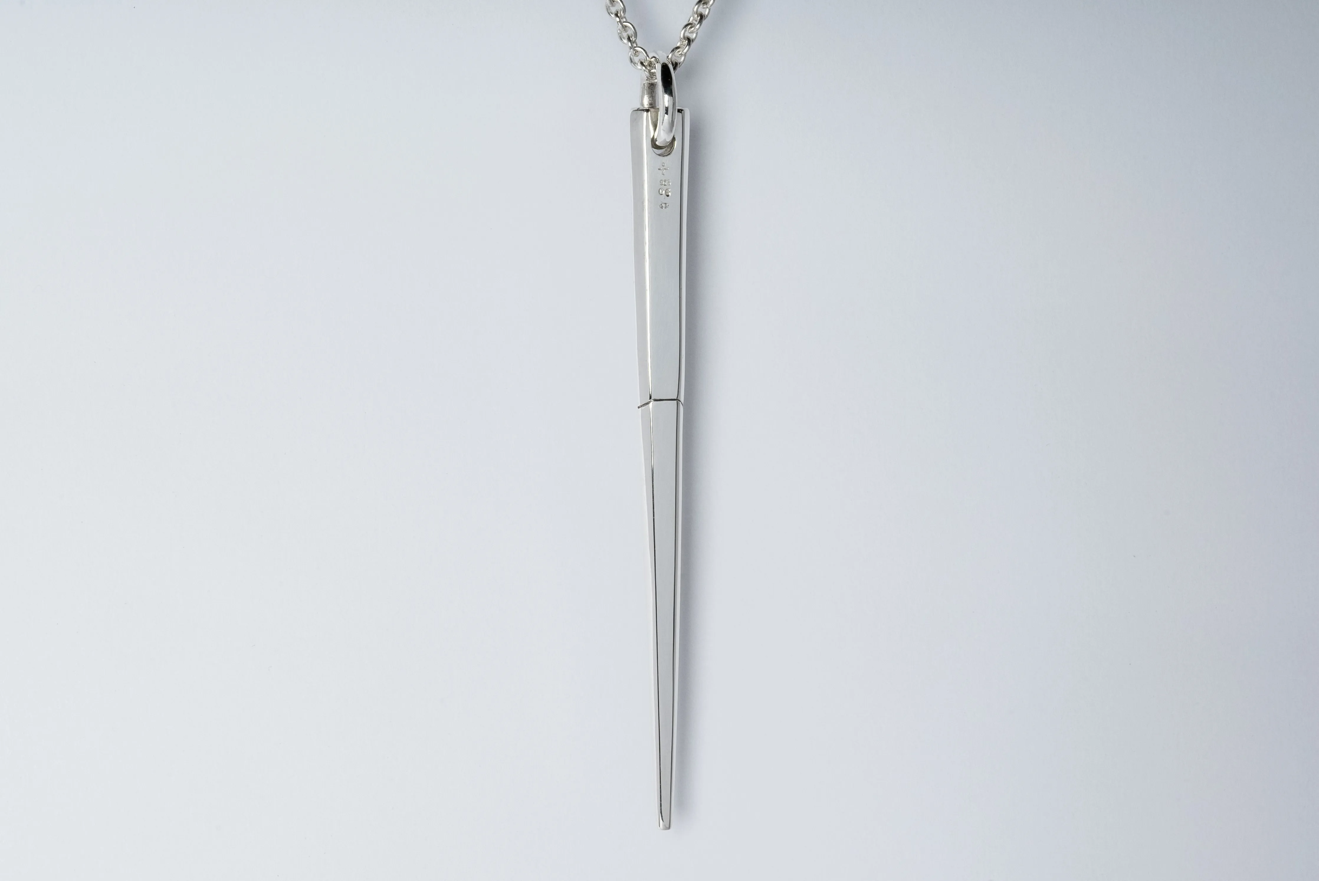 Big Spike Necklace (0.5 CT, Single Ruby Slice, PA+RUB) sold by Parts of Four product image thumbnail 4