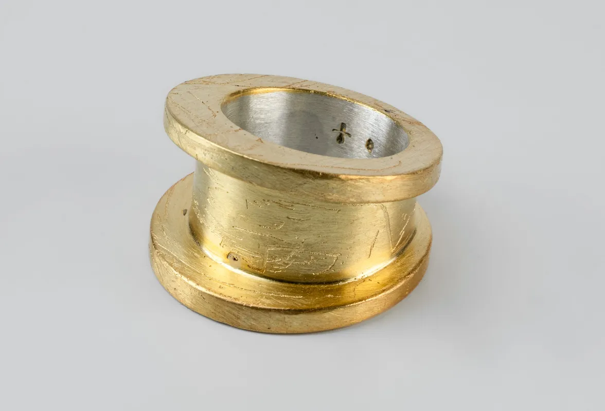 Chasm Ring v2 (Wide, AG+A) sold by Parts of Four