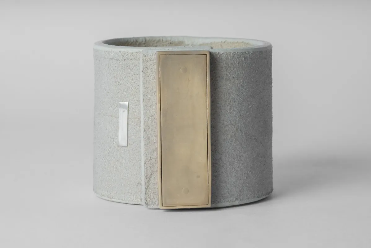 Leather Strap Bracelet (Sistema Bar, 60mm, FLE+UAS) sold by Parts of Four