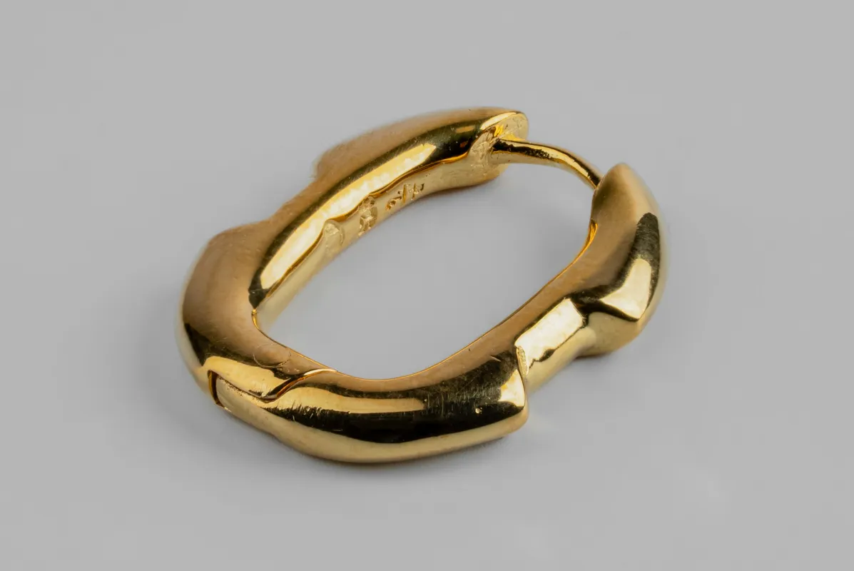 Deco Earring (Extra Small Link, YGA) sold by Parts of Four