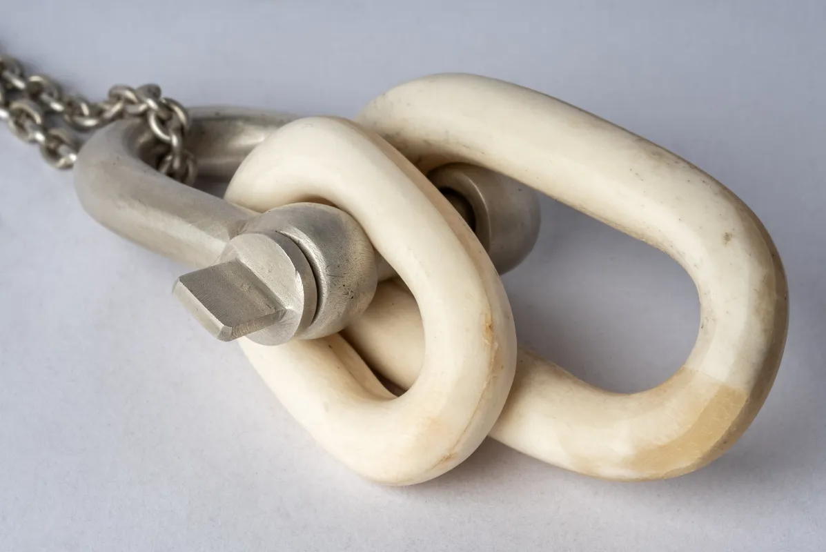 Double Link U-Bolt Necklace (MB+AS+DA) sold by Parts of Four