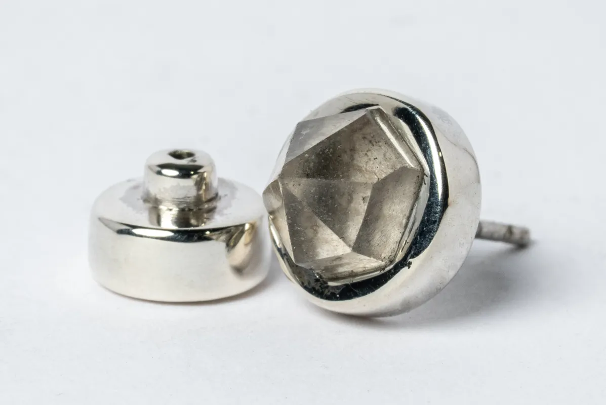 Stud Earring (11mm, Herkimer Spike, PA+HER) sold by Parts of Four