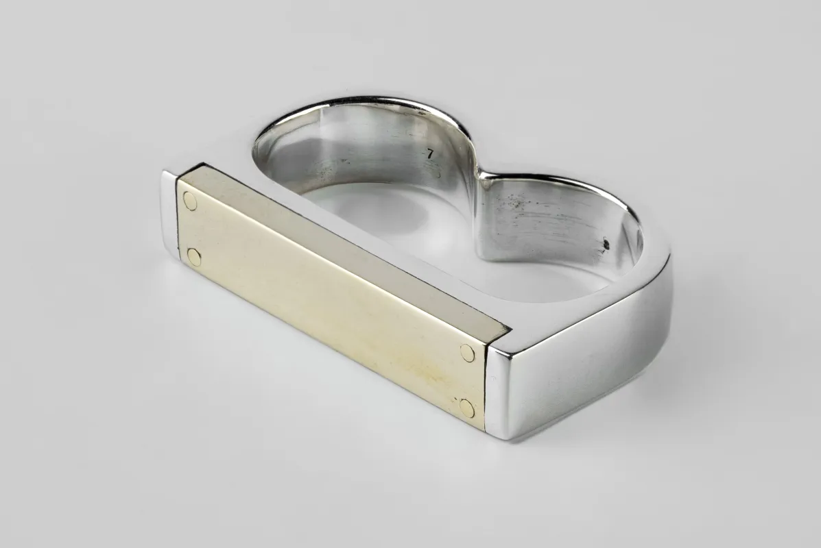 Plate Ring Double (9mm, PA+PR) sold by Parts of Four