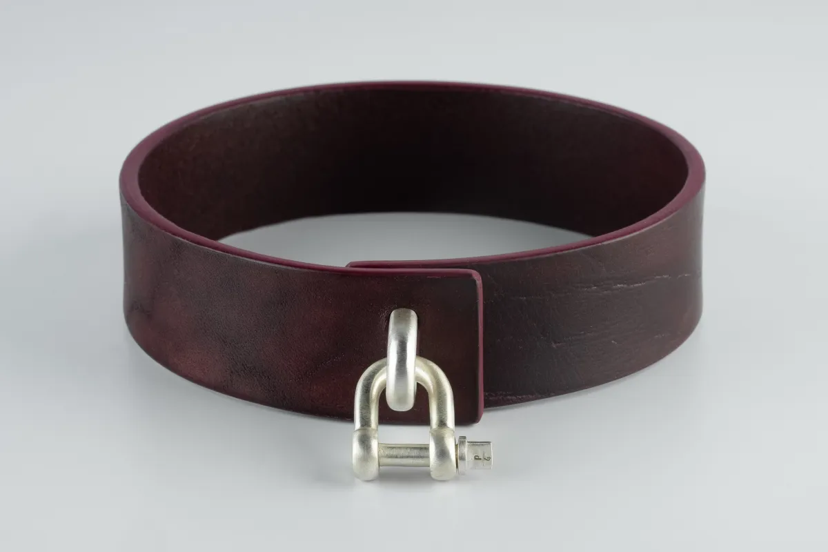 Leather Charm Choker (30mm, WIN+MA) sold by Parts of Four