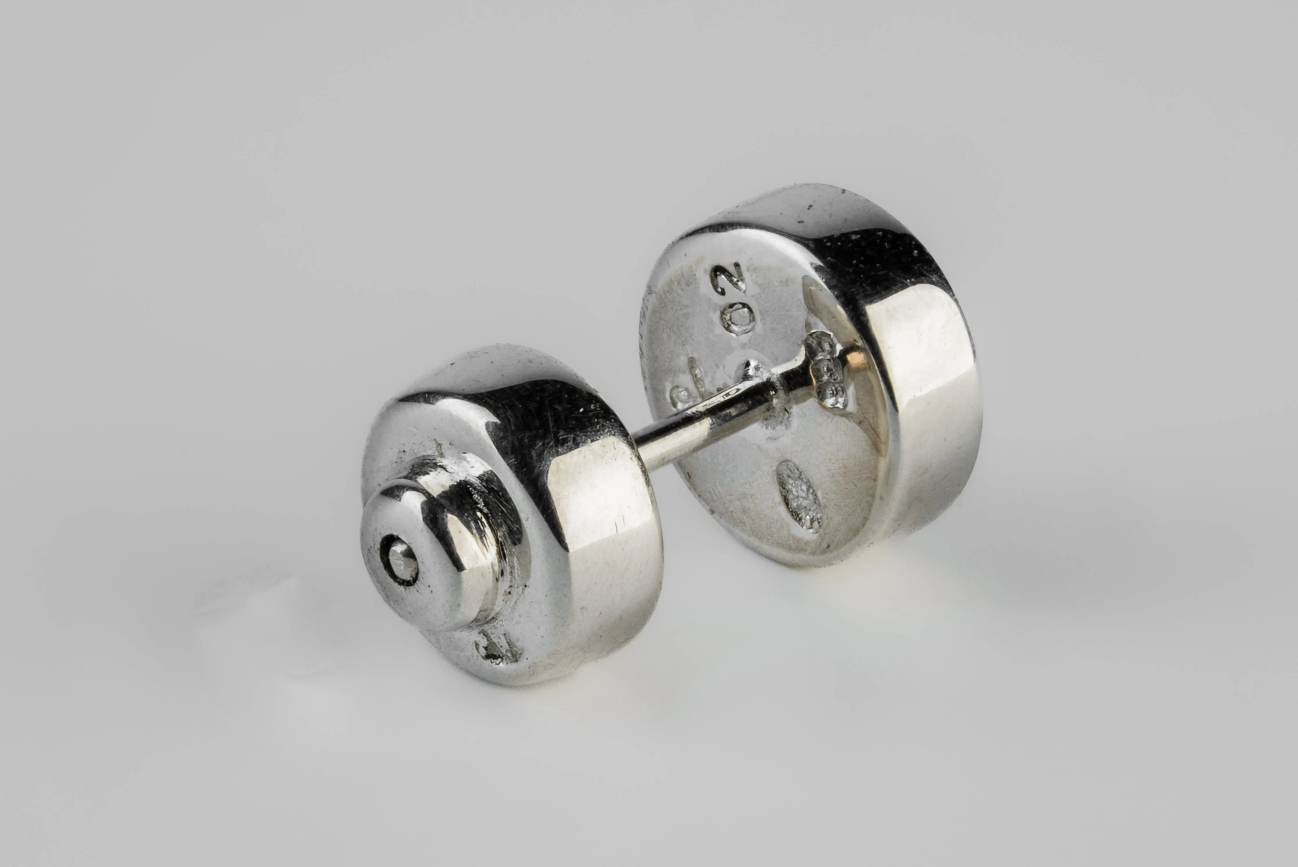 Stud Earring (0.2 CT, Diamond Slab, PA+DIA) sold by Parts of Four product image thumbnail 2