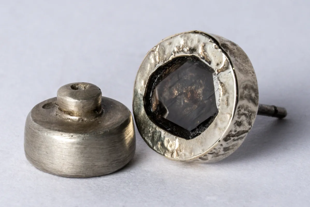 Stud Earring (Fuse, 0.6 CT, Diamond Slab, DA10KW+DIA) sold by Parts of Four