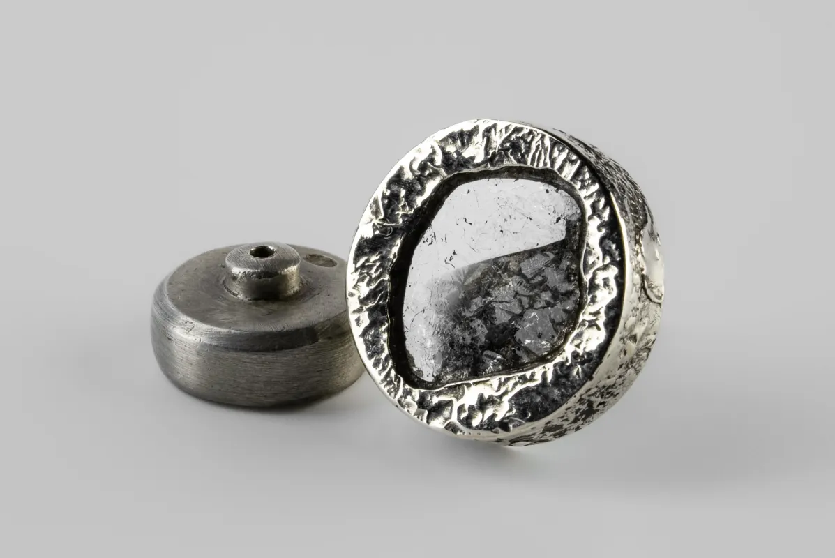 Stud Earring (Fuse, 1.0 CT, Diamond Slab, DA10KW+DIA) sold by Parts of Four