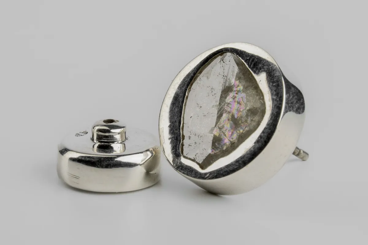 Stud Earring (1.0 CT, Diamond Slab, PA+DIA) sold by Parts of Four