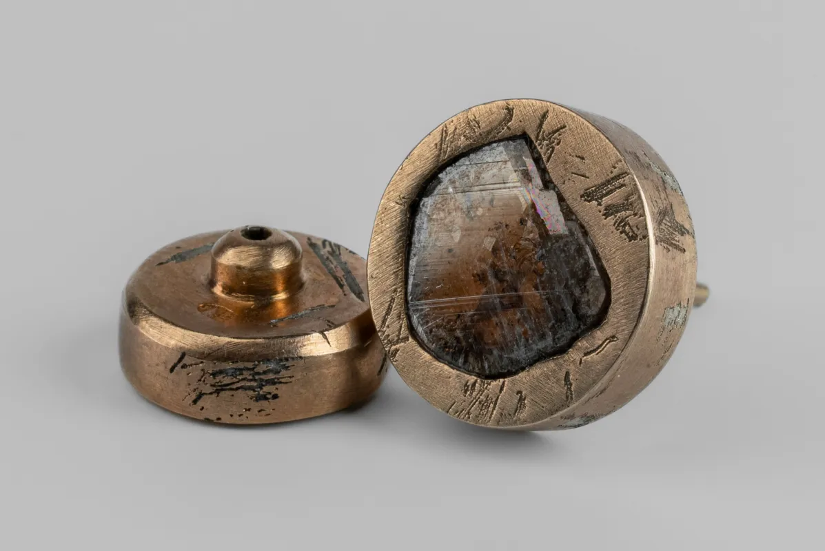 Stud Earring (0.8 CT, Diamond Slab, AMA+DIA) sold by Parts of Four