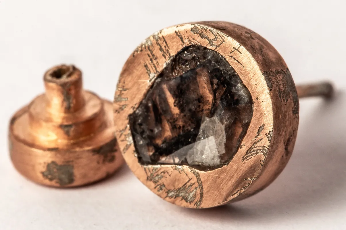 Stud Earring (0.6 CT, Diamond Slab, AMA+DIA) sold by Parts of Four