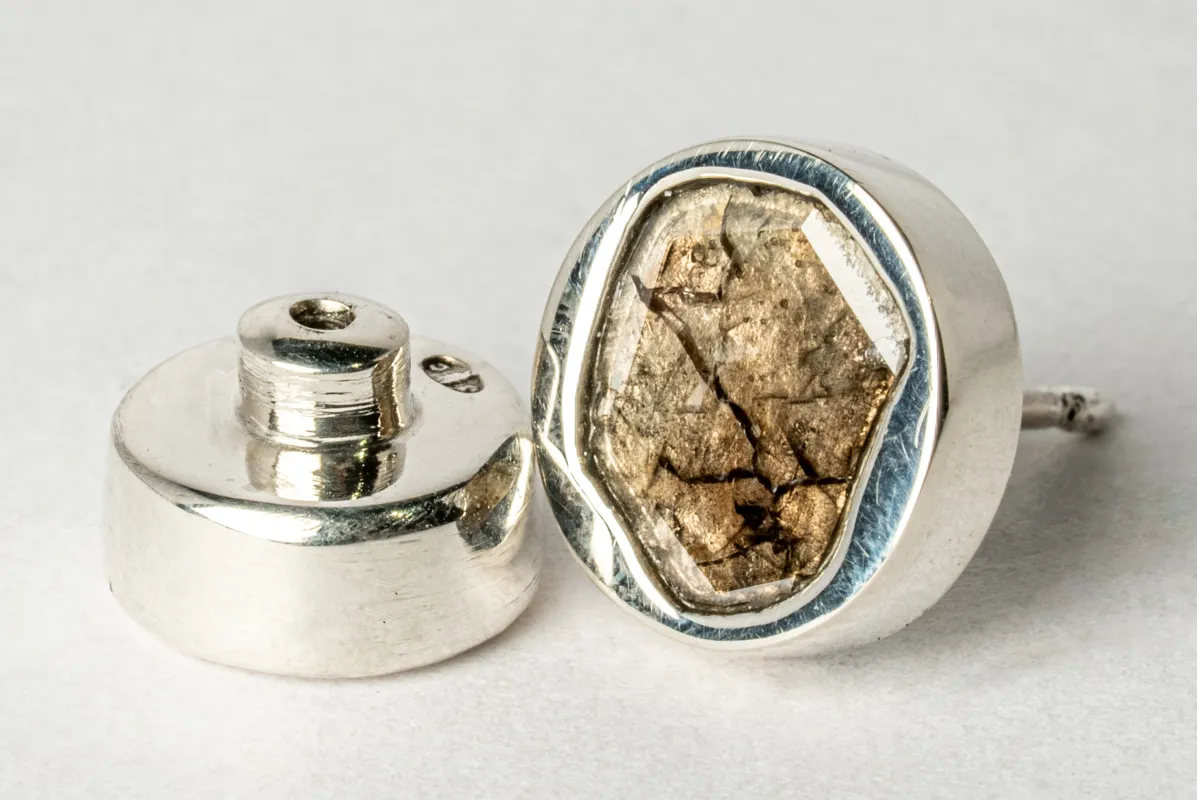 Stud Earring (0.6 CT, Diamond Slab, PA+DIA) sold by Parts of Four