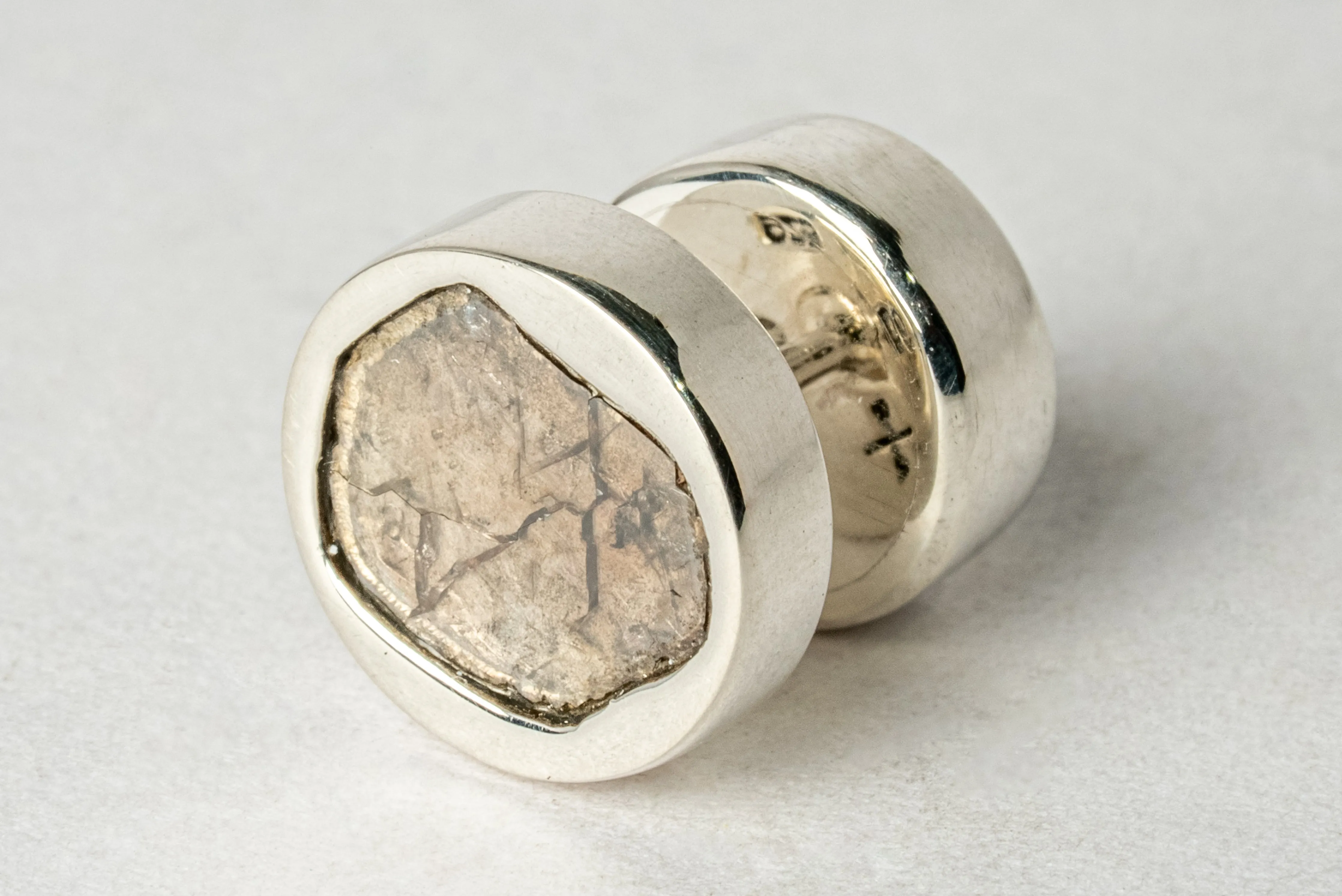 Stud Earring (0.6 CT, Diamond Slab, PA+DIA) sold by Parts of Four product image thumbnail 2