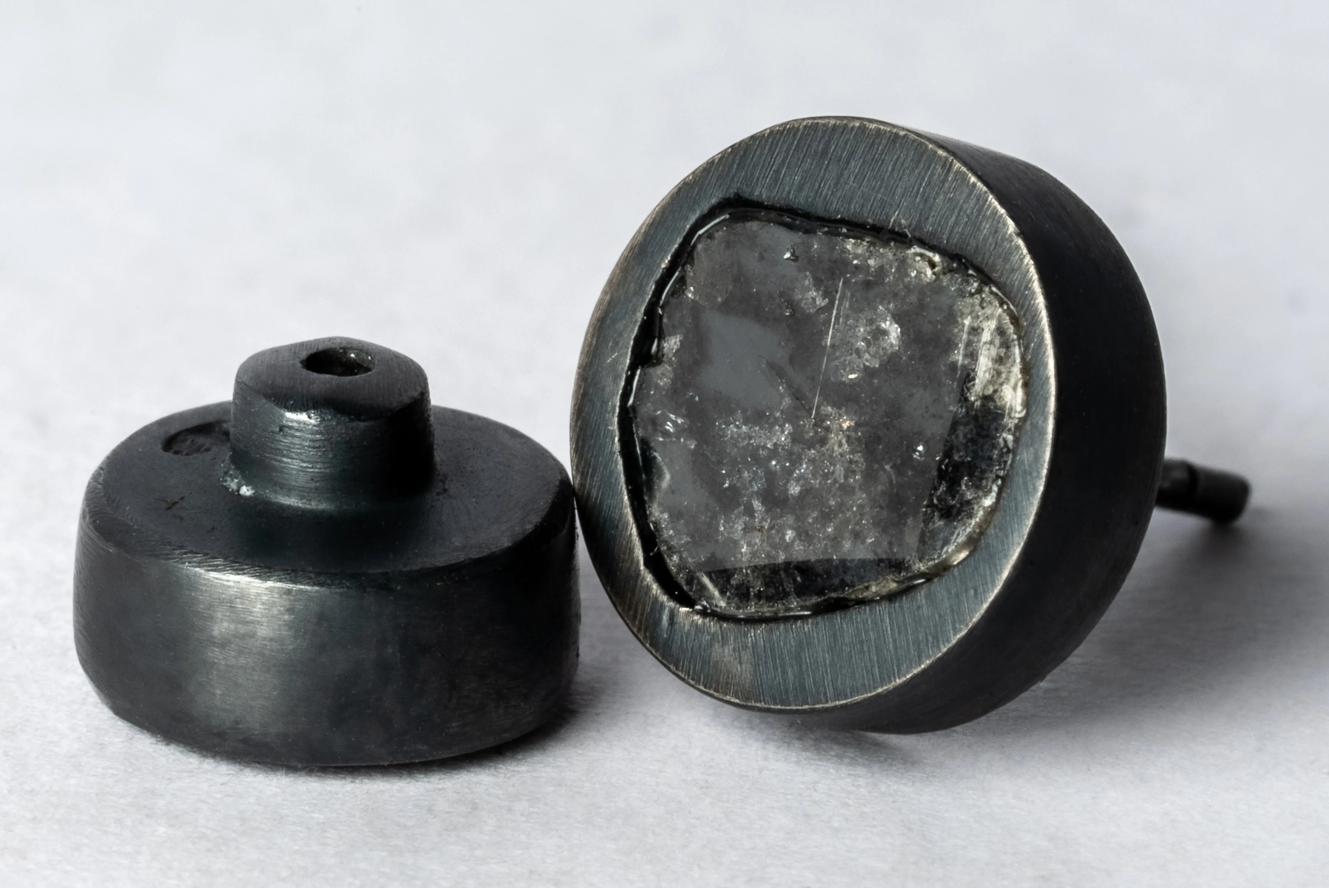 Stud Earring (0.6 CT, Diamond Slab, KA+DIA) sold by Parts of Four