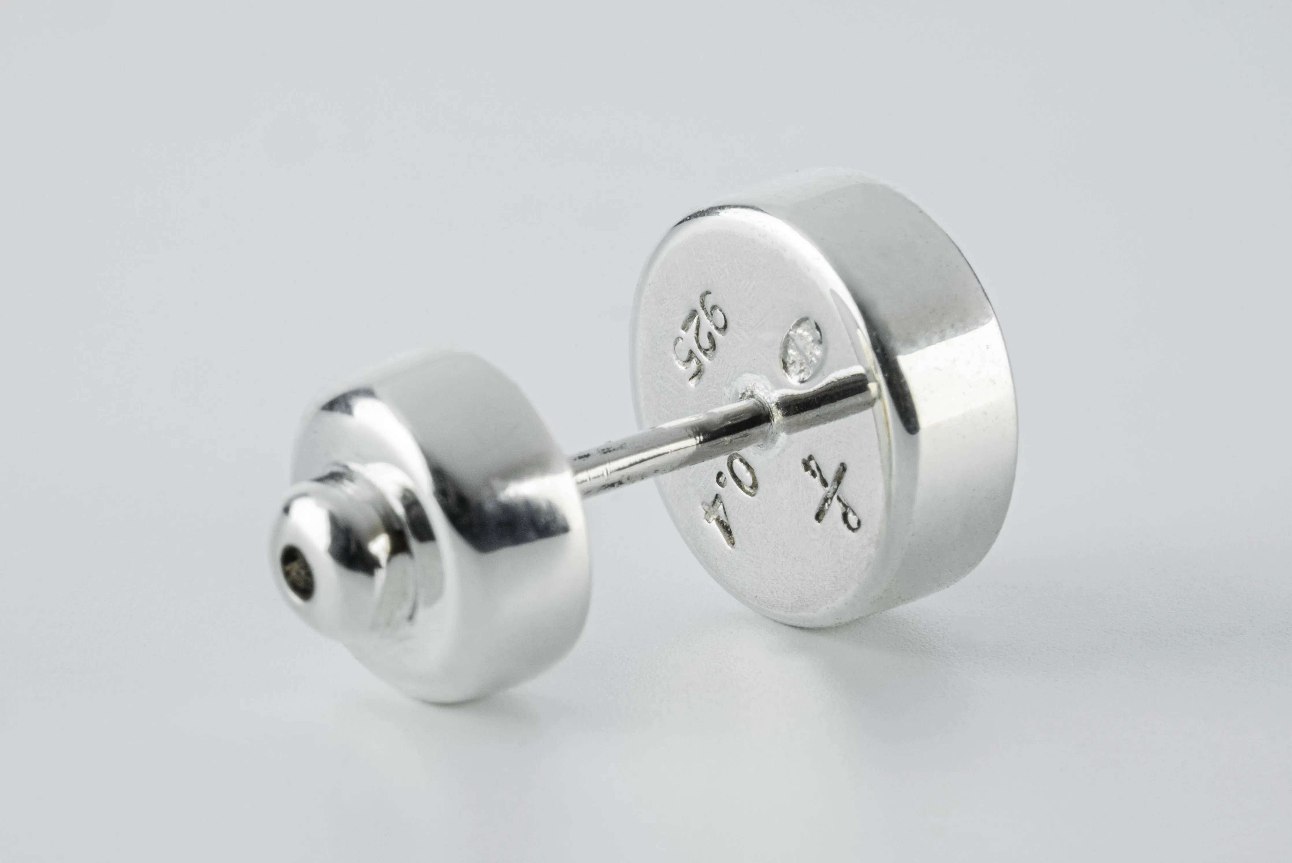 Stud Earring (0.4 CT, Diamond Slab, PA+DIA) sold by Parts of Four product image thumbnail 2