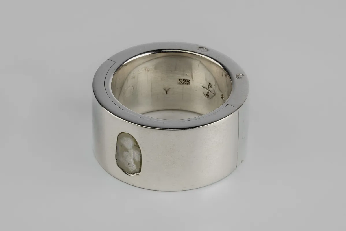 Sistema Ring (0.2 CT, Yellow Diamond Slab, 12mm, PA+YDIA) sold by Parts of Four