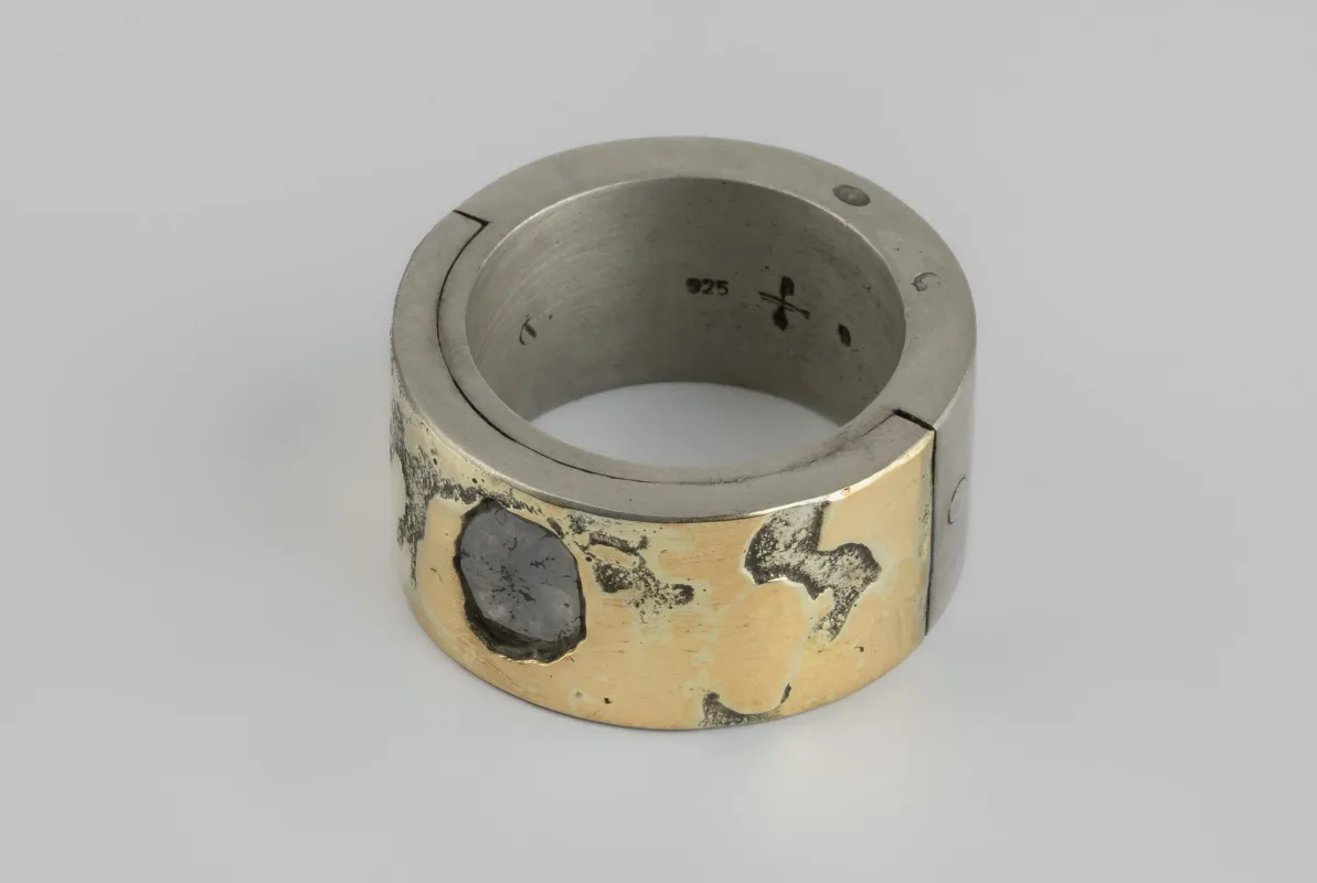 Sistema Ring (Fuse, 0.4 CT, Diamond Slab, 12mm, DA18K+DIA) sold by Parts of Four