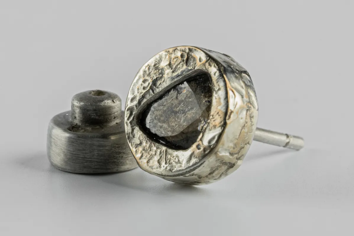 Stud Earring (Fuse, 0.4 CT, Diamond Slab, DA10KW+DIA) sold by Parts of Four