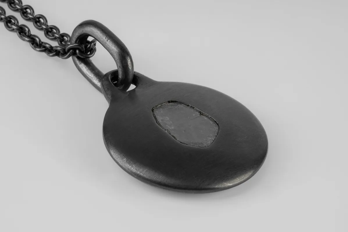 Morphed Disk Necklace (1.0 CT, Diamond Slab, 35mm, KA+DIA) sold by Parts of Four