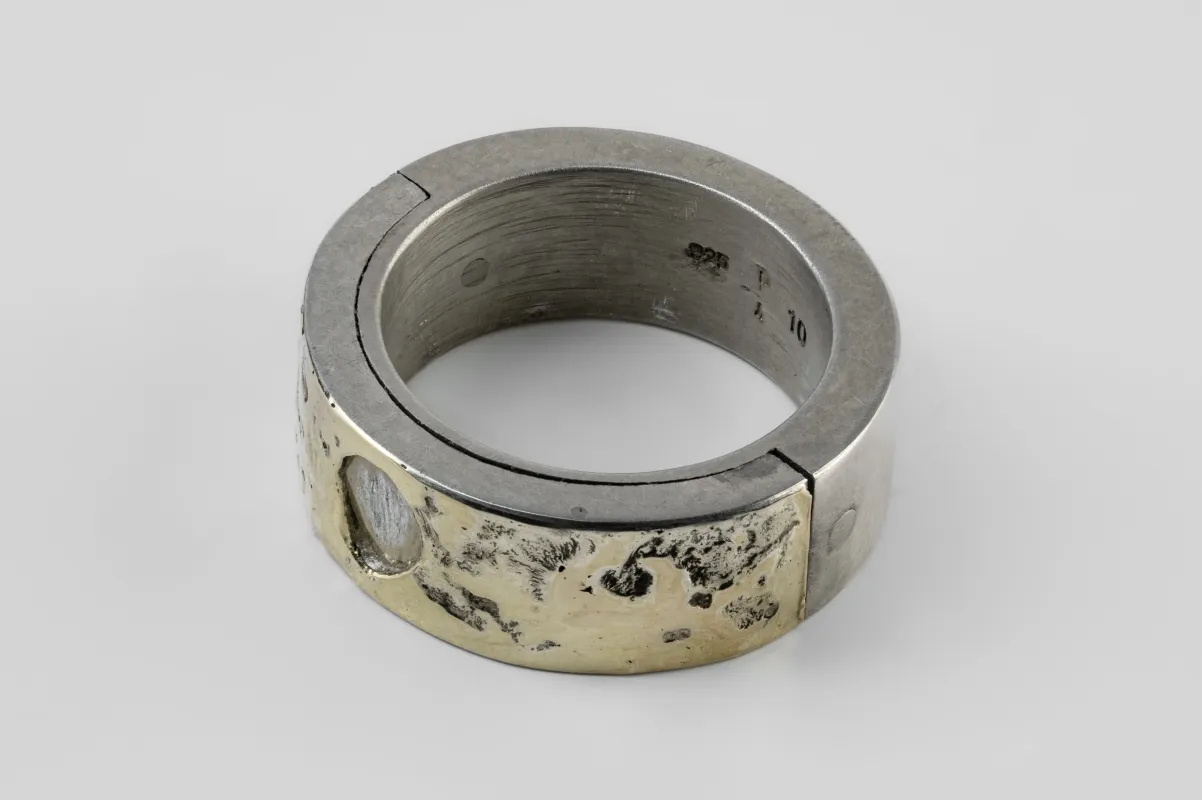 Sistema Ring (Fuse, 0.2 CT, Yellow Diamond Slab, 9mm, DA18K+YDIA) sold by Parts of Four