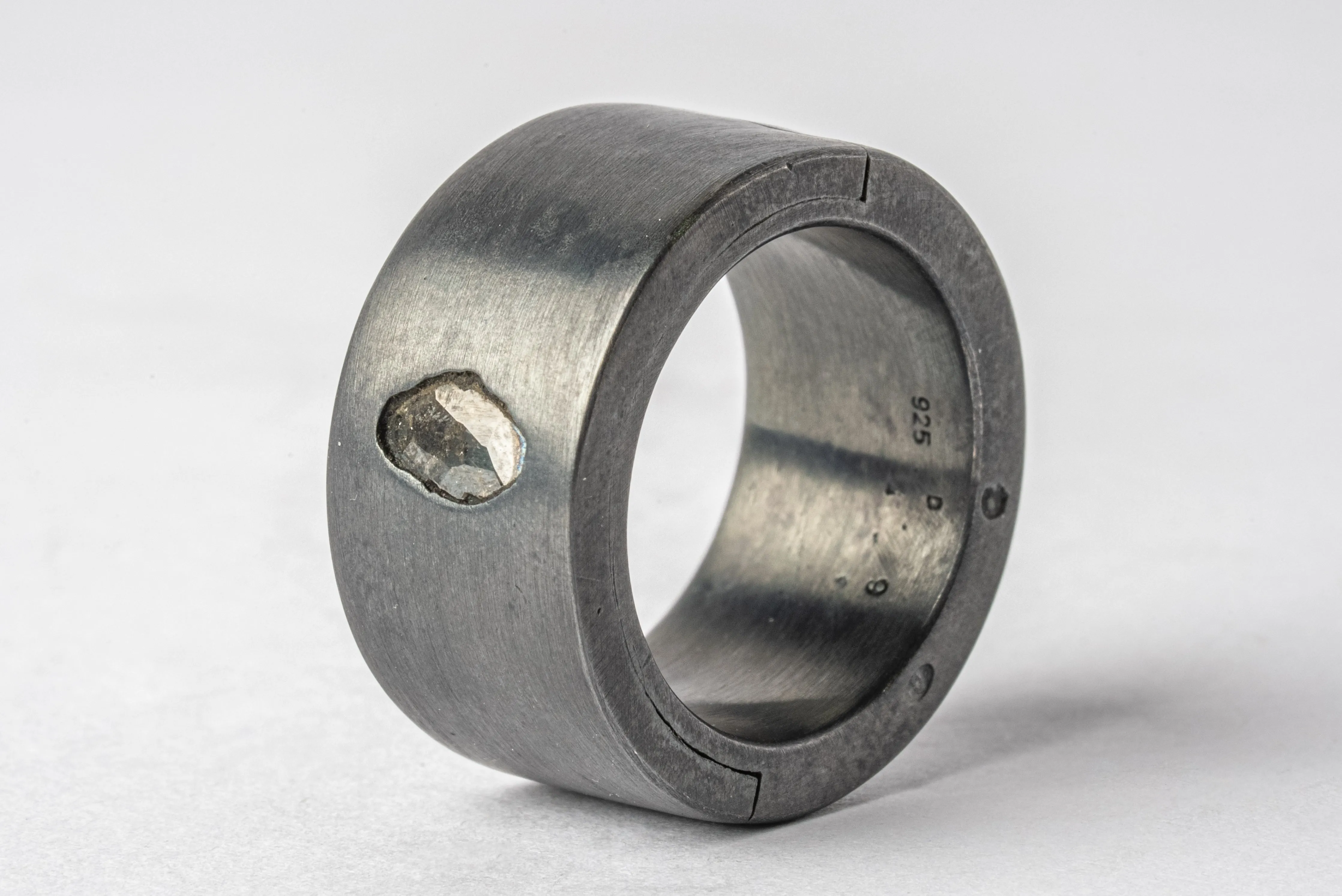 Sistema Ring (0.2 CT, Diamond Slab, 12mm, KA+DIA) sold by Parts of Four product image thumbnail 2