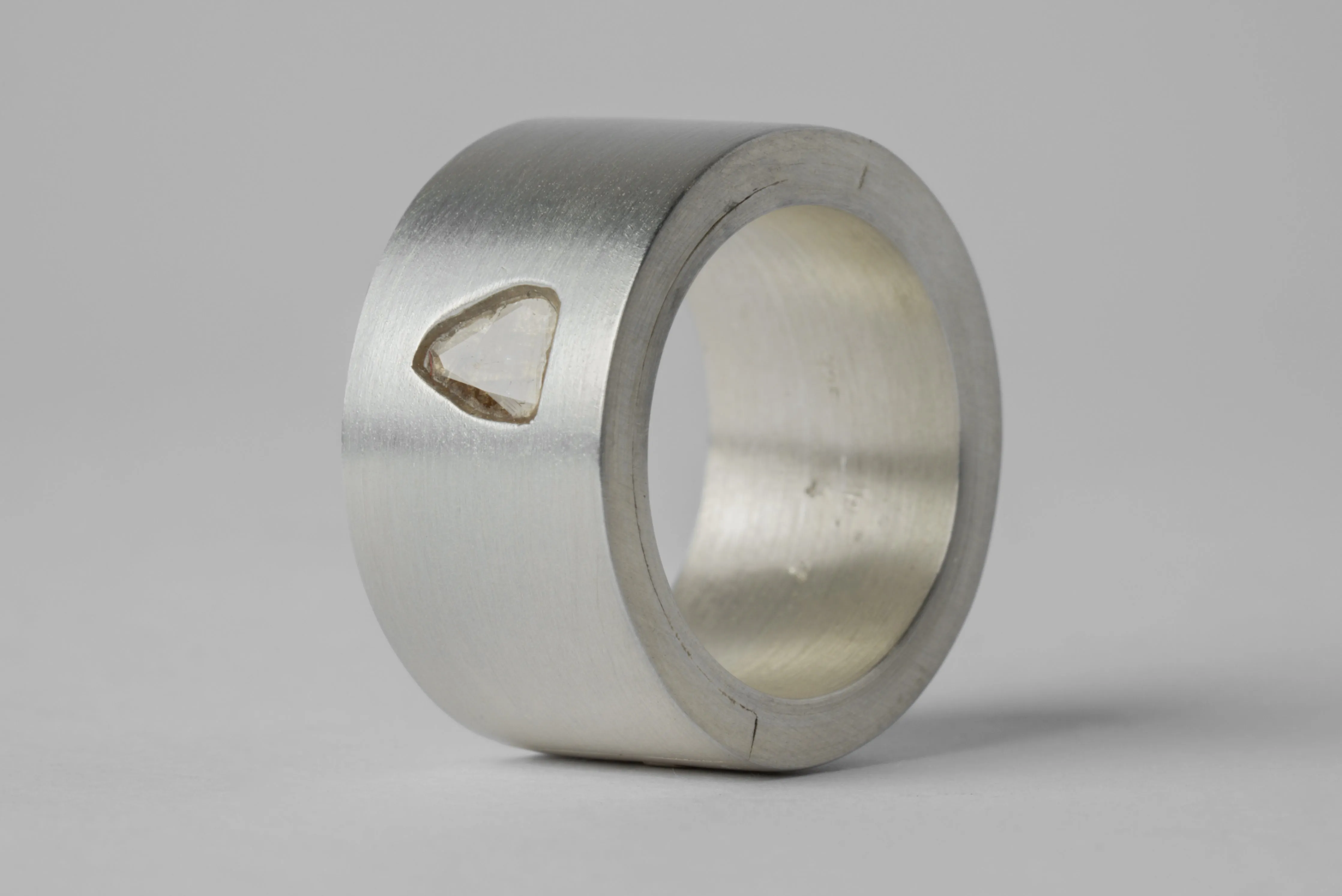 Sistema Ring (0.2 CT, Diamond Slab, 12mm, MA+DIA) sold by Parts of Four product image thumbnail 2