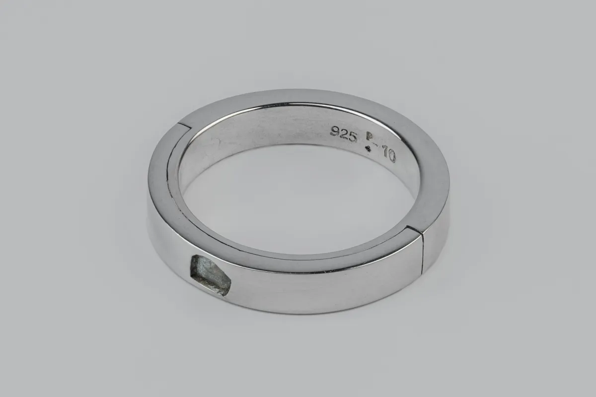 Sistema Ring (0.1 CT, Diamond Slab, 4mm, PA+DIA) sold by Parts of Four