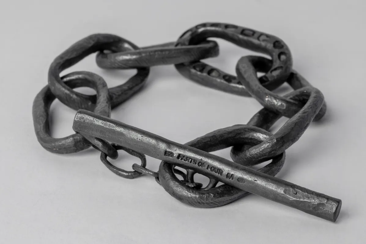 Roman Toggle Chain Bracelet (Small Links, Mega Pavé, KA+DIA) sold by Parts of Four