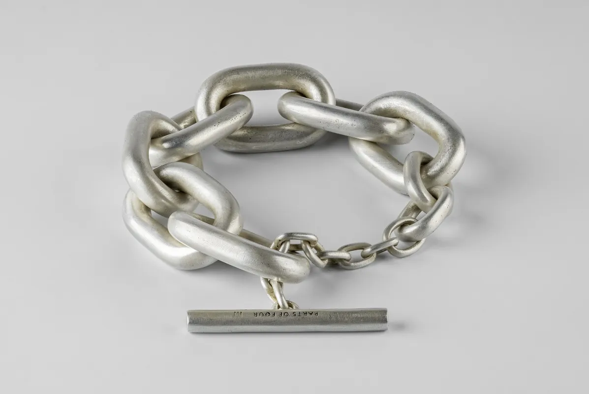 Toggle Chain Bracelet (Small Links, AS) sold by Parts of Four
