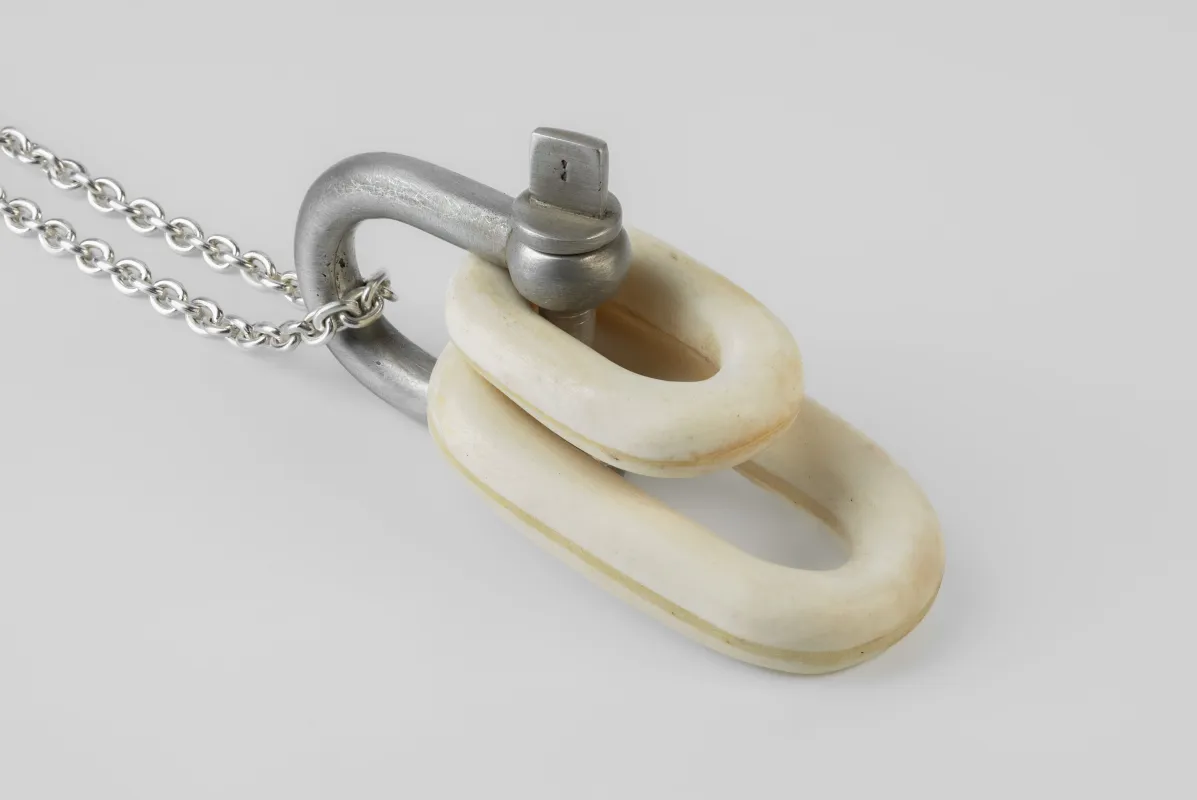 Double Link U-Bolt Necklace (MB+AS+MA) sold by Parts of Four