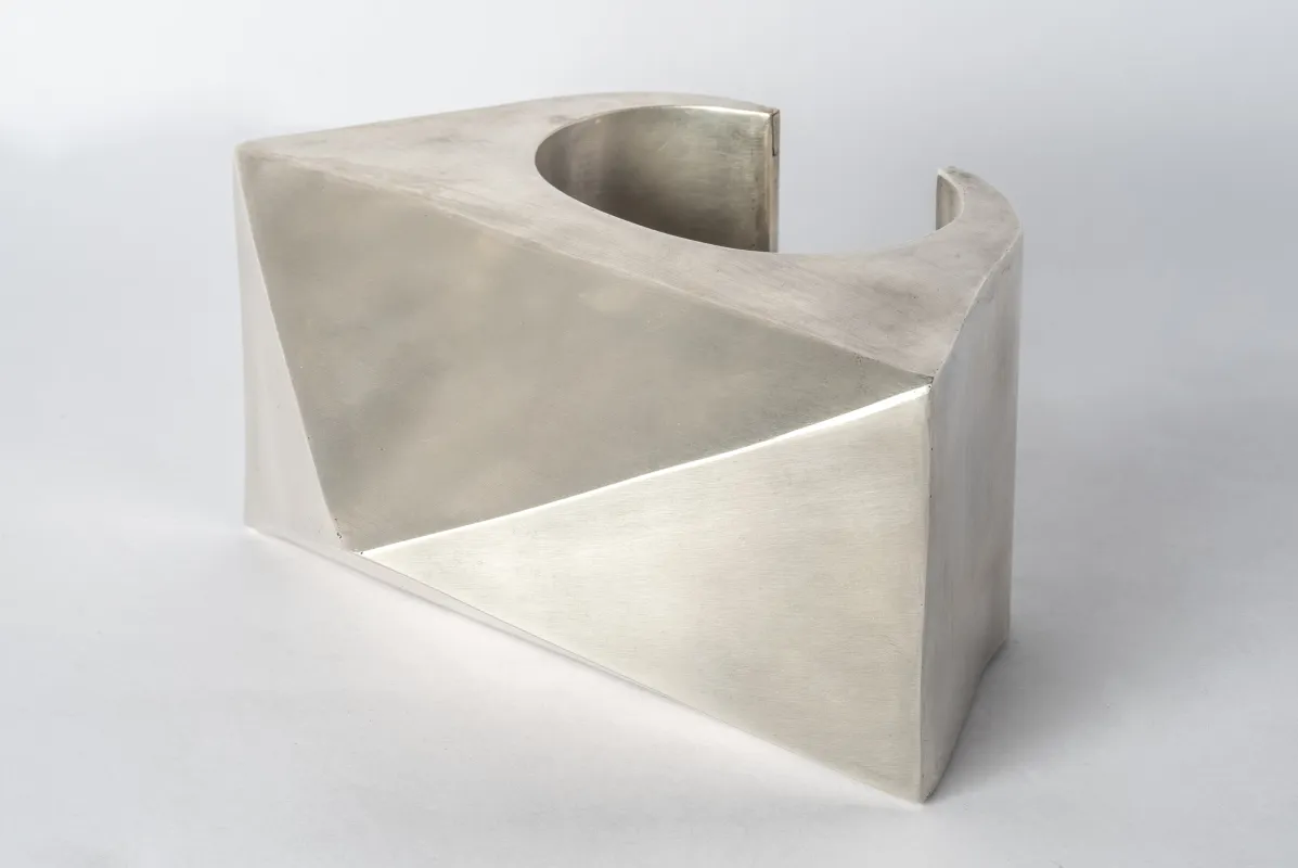 Crescent Bridge Bracelet (Pyramid Extrusion, 60mm, AS) sold by Parts of Four