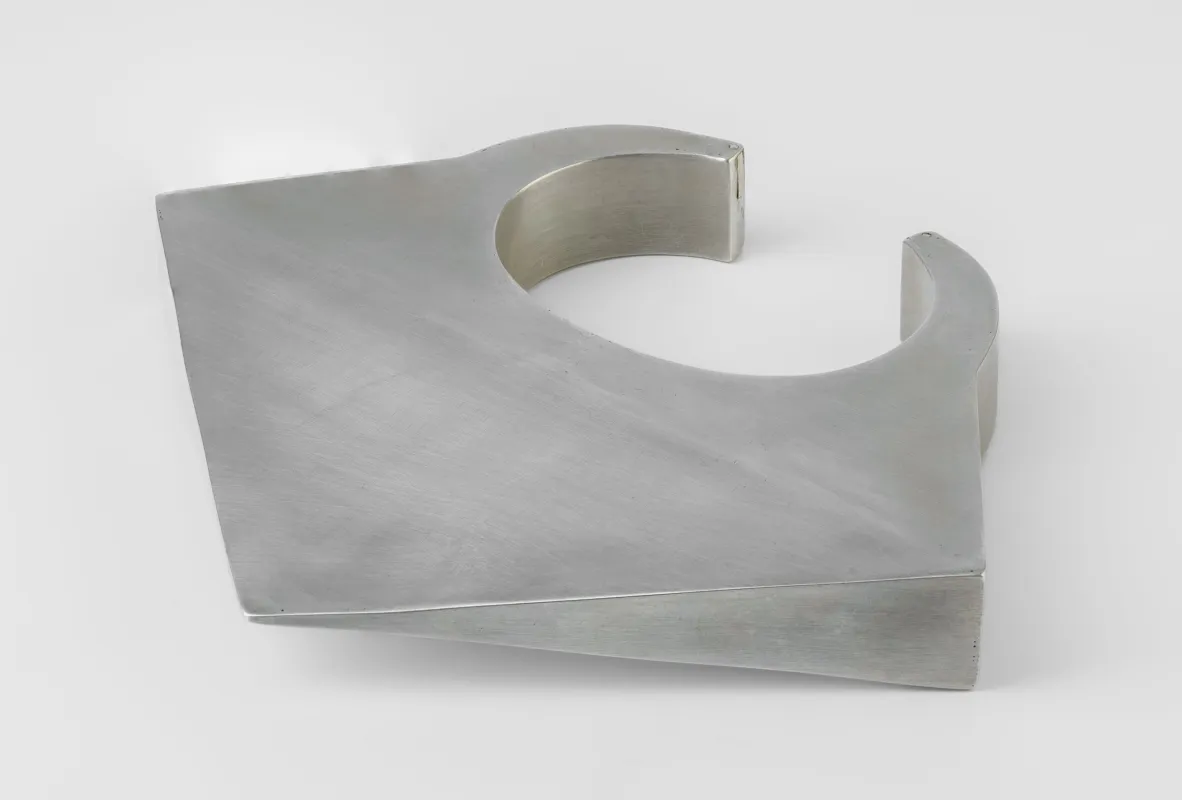 Crescent Bridge Bracelet (Pyramid Extrusion, 15mm, AS) sold by Parts of Four