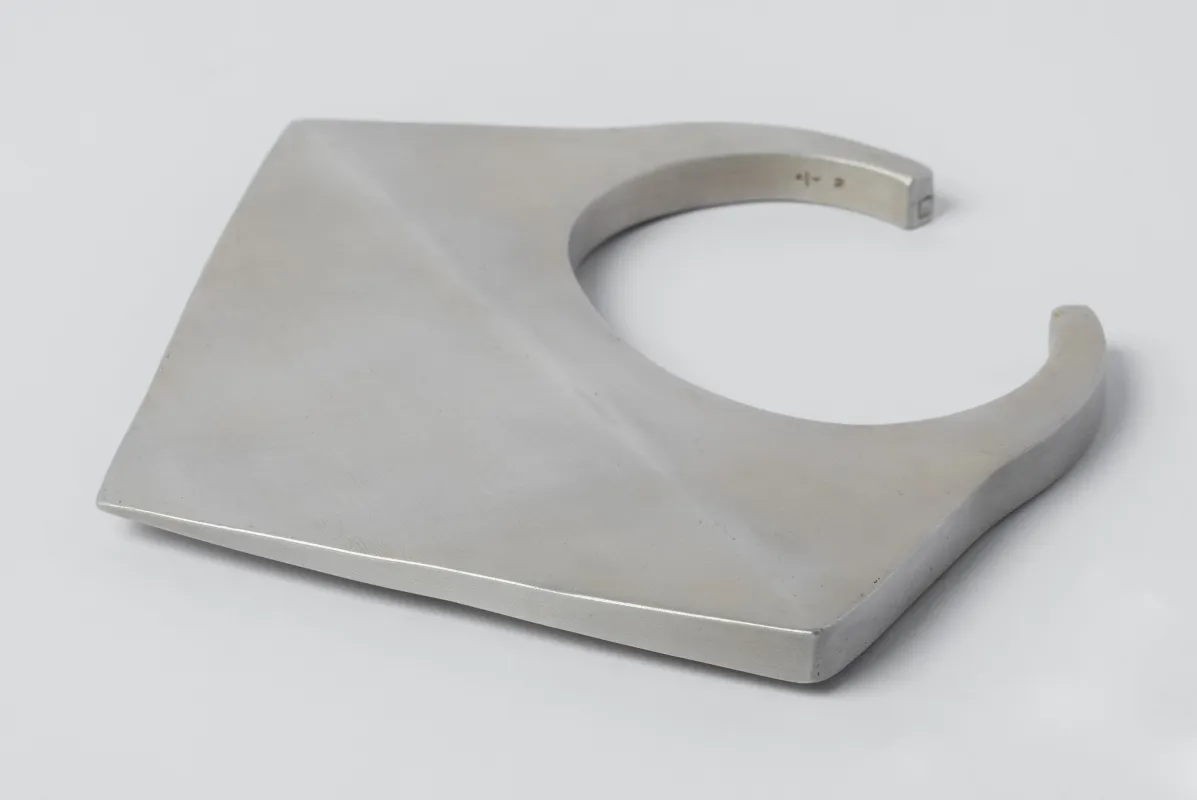 Crescent Bridge Bracelet (Pyramid Extrusion, 7mm, AS) sold by Parts of Four