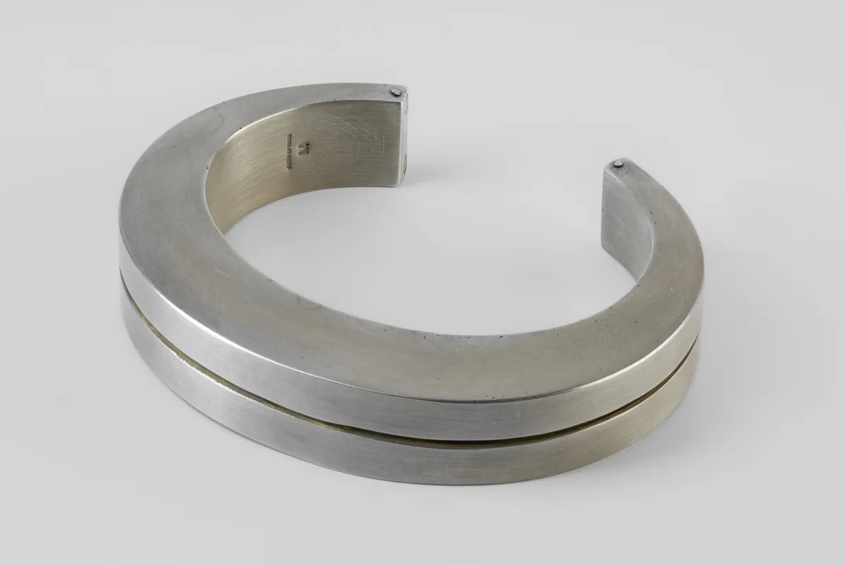 Crescent Crevice Bracelet v2 (15mm, AS) sold by Parts of Four