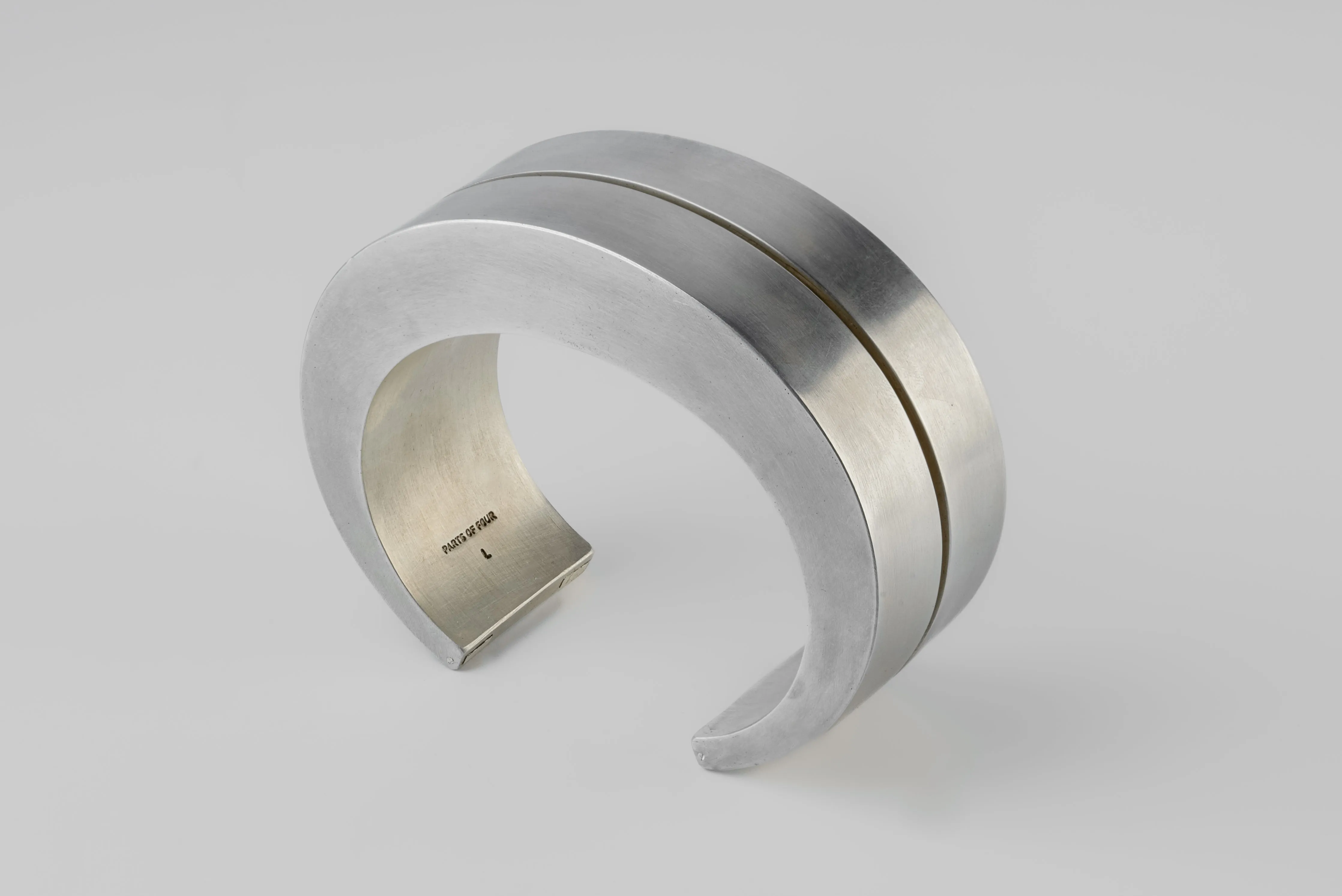 Crescent Crevice Bracelet v2 (30mm, AS) sold by Parts of Four product image thumbnail 2
