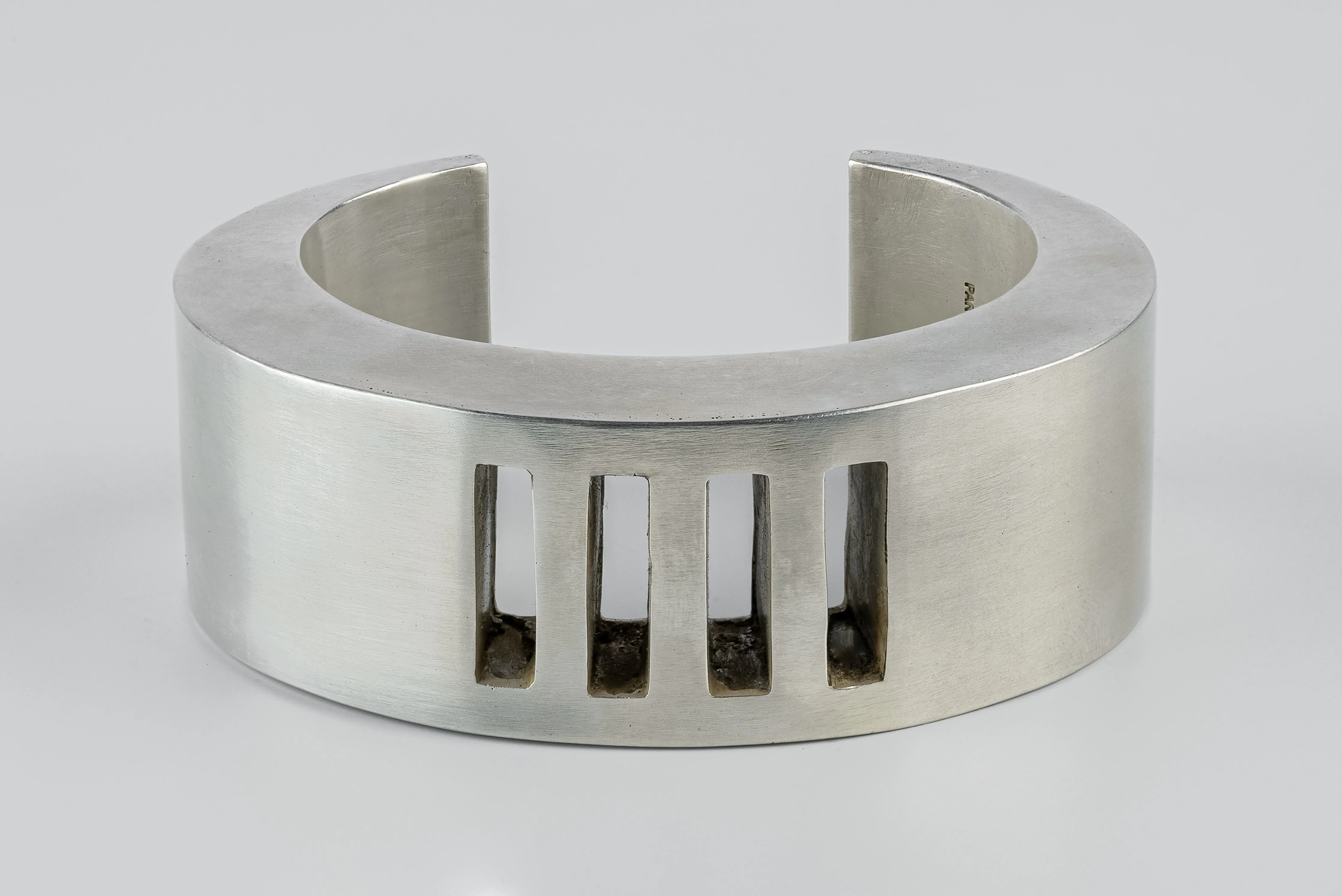 Crescent 4-Bar Punchout Bracelet (30mm, AS) sold by Parts of Four product image thumbnail 3