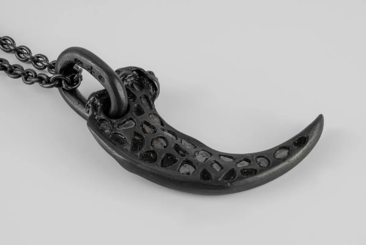 Bear Claw Necklace (Mega Pavé, KA+DIA) sold by Parts of Four