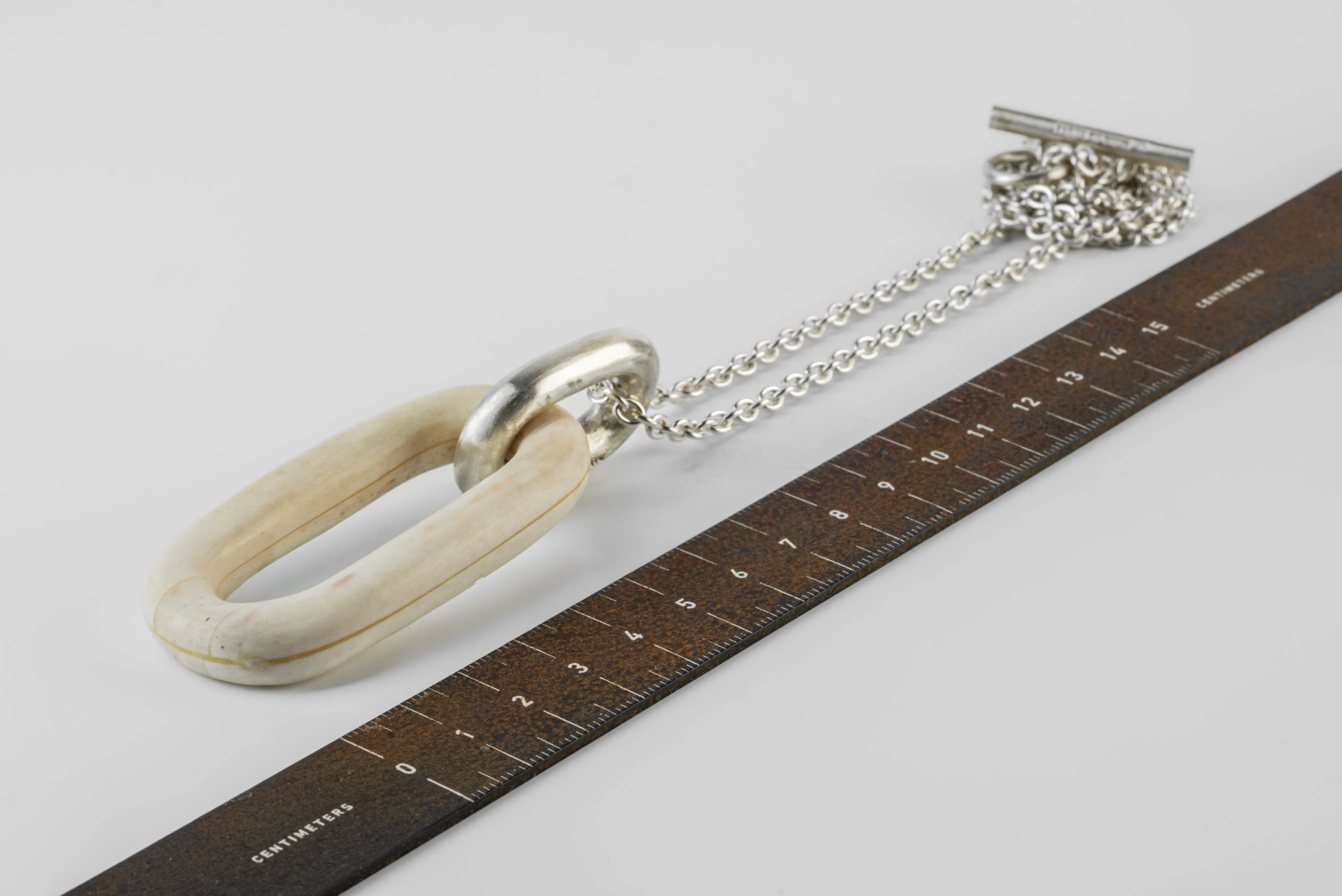 Link Charm Necklace (Redux, MB+MA) sold by Parts of Four product image thumbnail 4