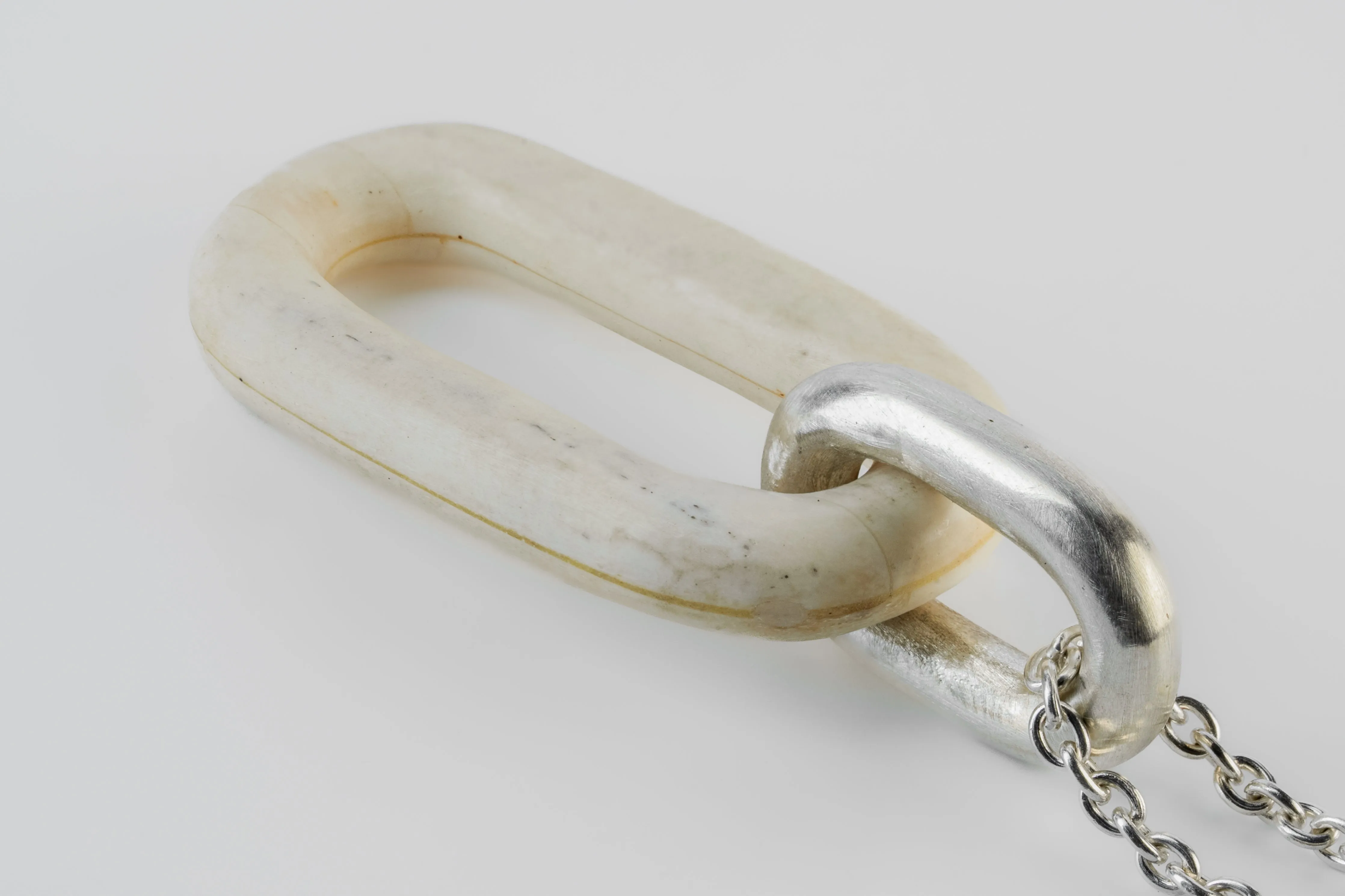 Link Charm Necklace (Redux, MB+MA) sold by Parts of Four product image thumbnail 2