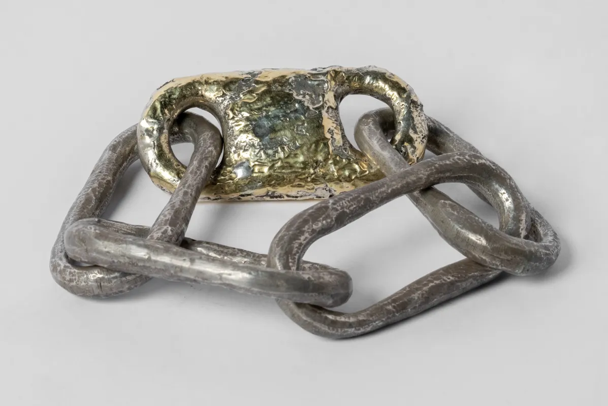 Roman Large Link Bracelet w/ Large Closed Link (Fuse, DA18K) sold by Parts of Four